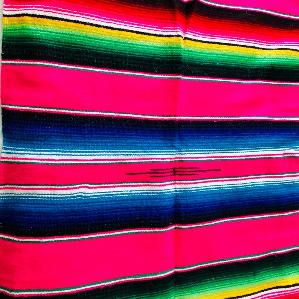 NEW Mexican Rug, Large - Picture 6 of 7